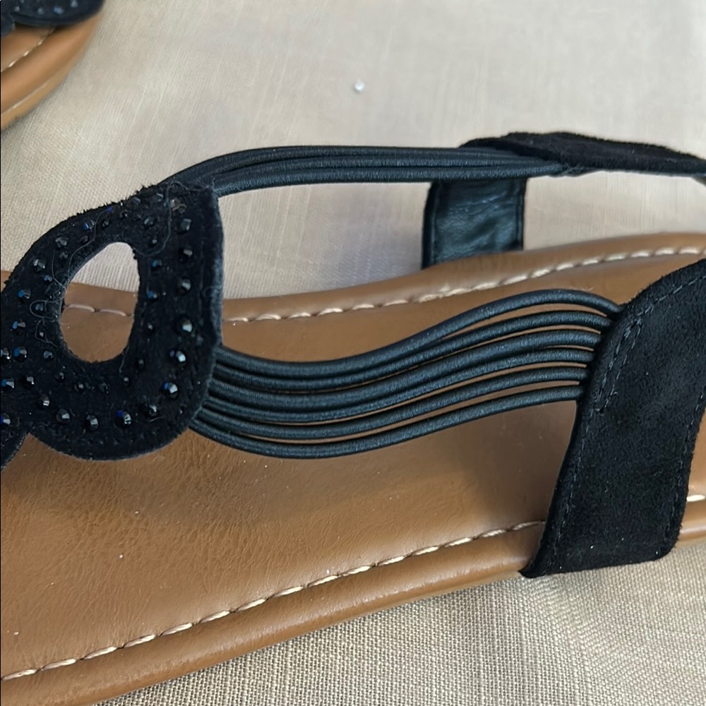 Mixit Women's Black Sandals - Picture 4 of 8